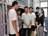 【疫情防控·文明校园】AC米兰中文官方网站开展“疫情防控+文明校园”主题班会和走访学生宿舍